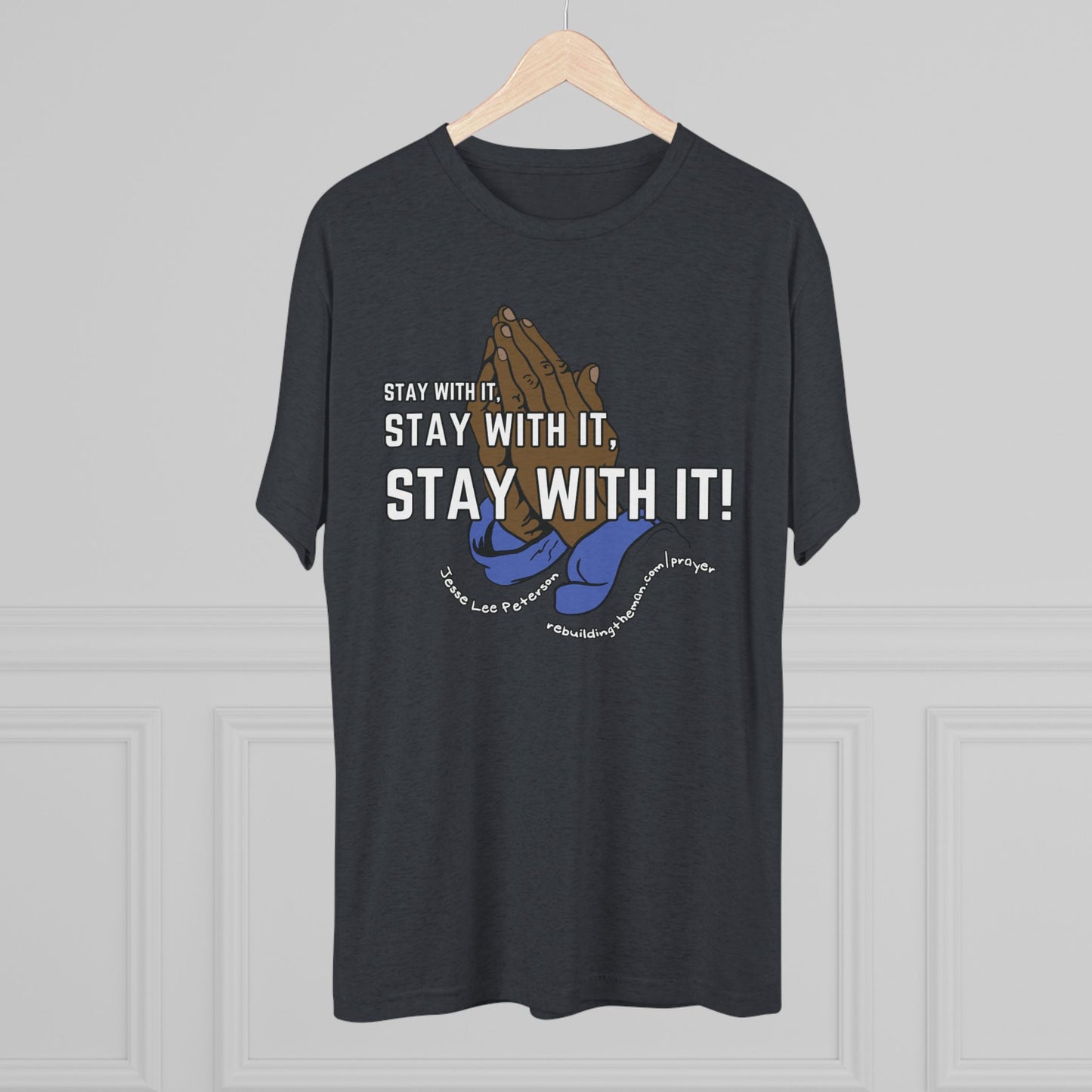 Stay With It - Unisex Tri-Blend Crew Tee