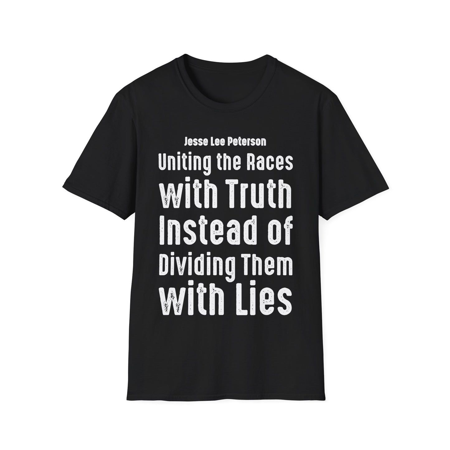 Uniting the Races - Cotton Tee (white ink)