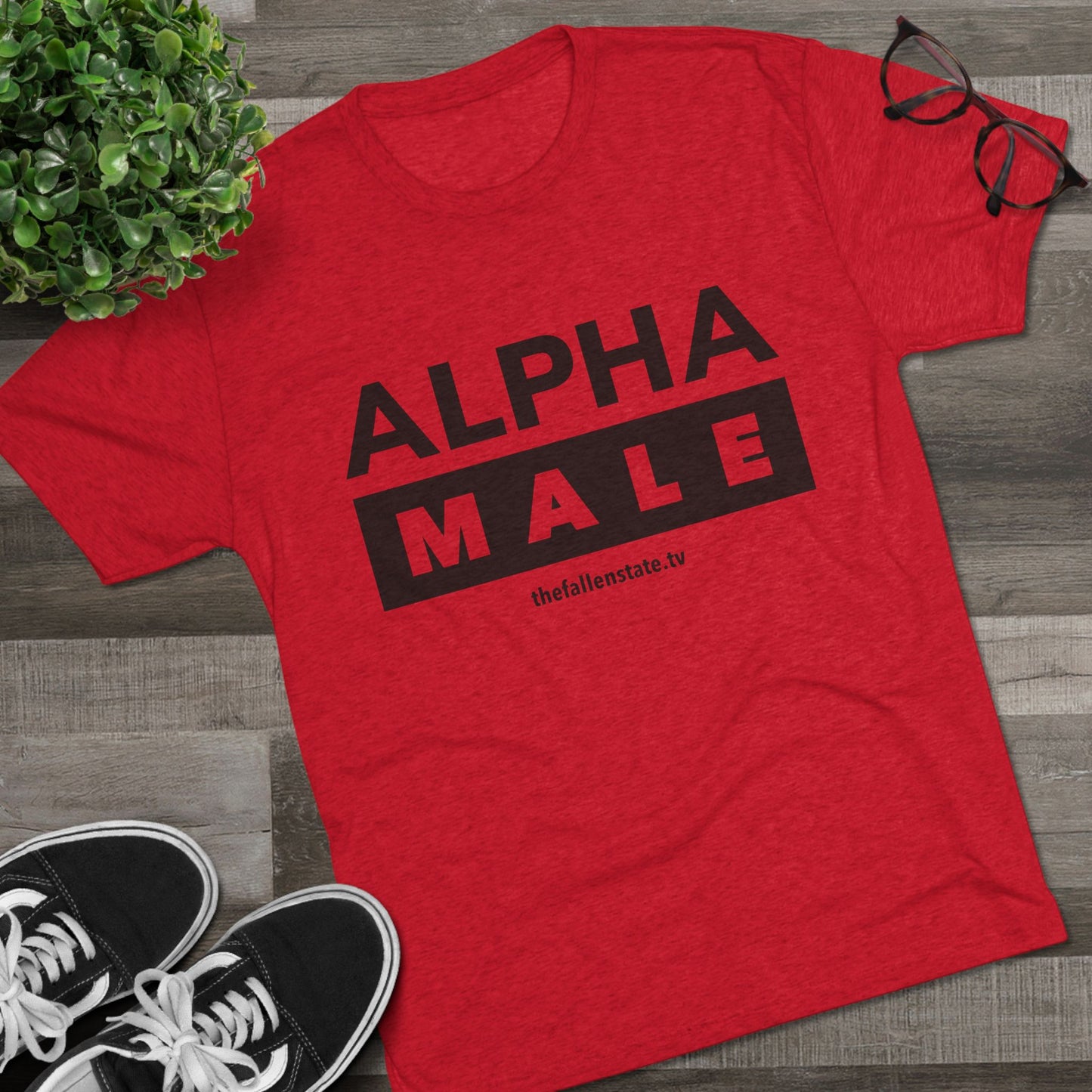 Alpha Male | Tri-Blend Crew Tee