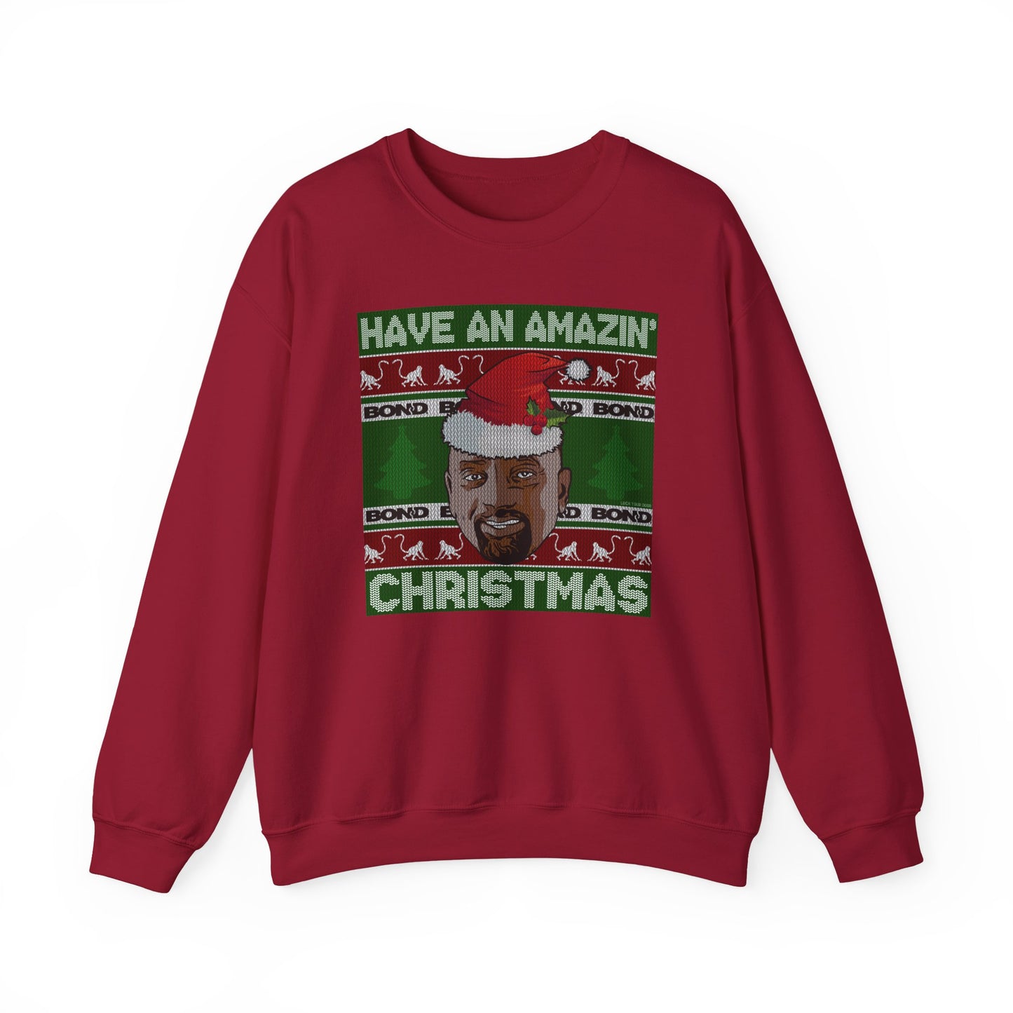 Have an Amazin' Monkey Christmas Sweater | Gildan
