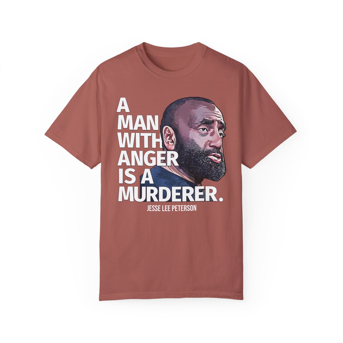 A Man with Anger - Comfort Colors 1717 Garment-Dyed T-shirt