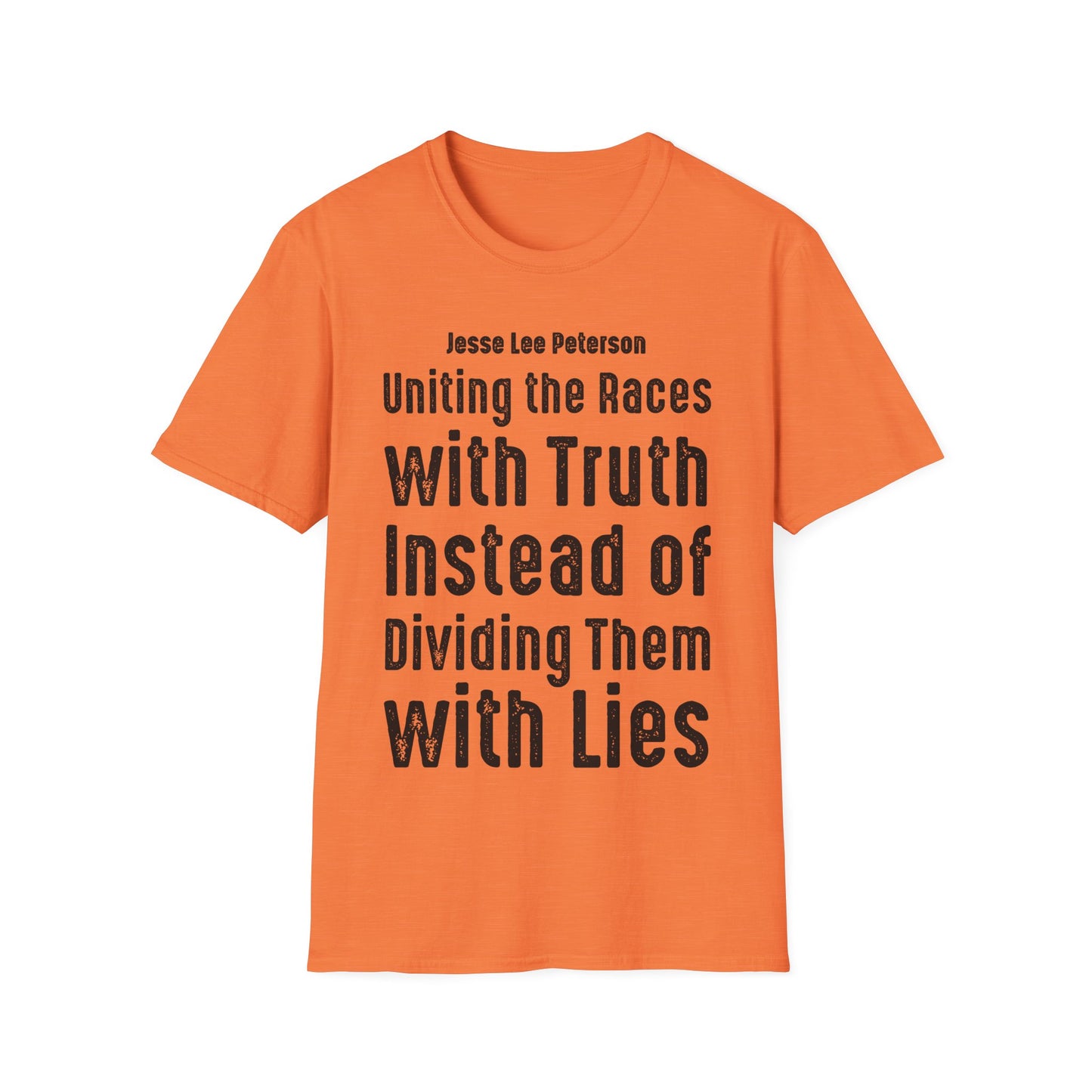 Uniting the Races - Cotton T-Shirt (black ink)