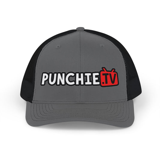 Punchie.TV Hat | Trucker Cap Snapback Mesh