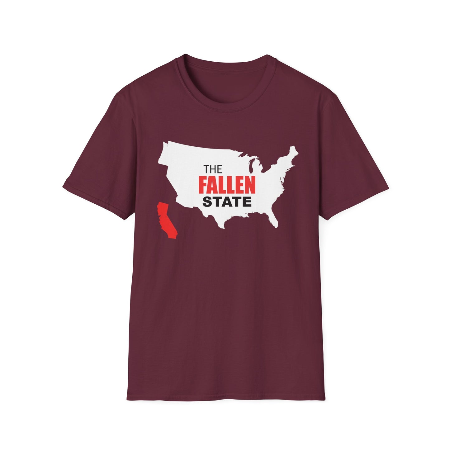 The Fallen State CA T-Shirt | Gildan
