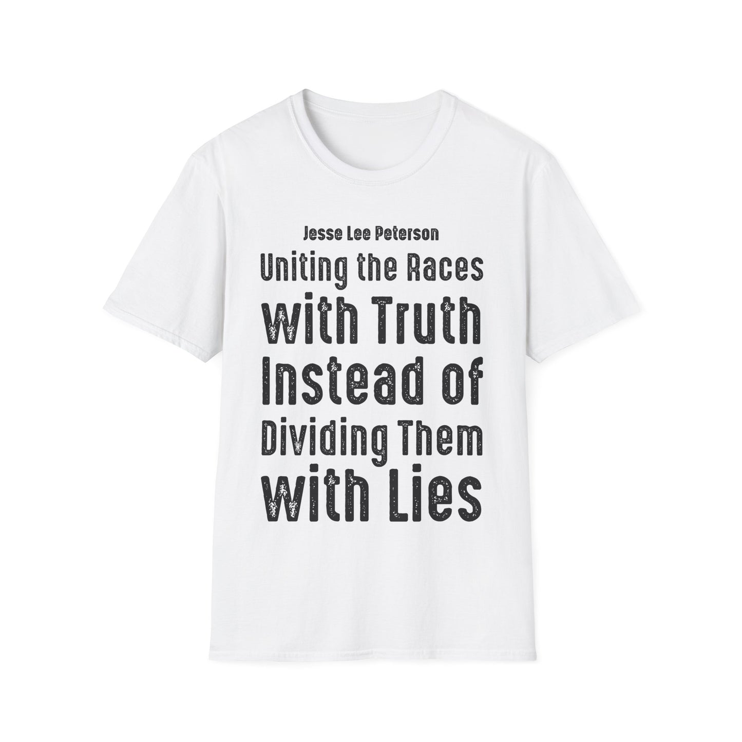 Uniting the Races - Cotton T-Shirt (black ink)