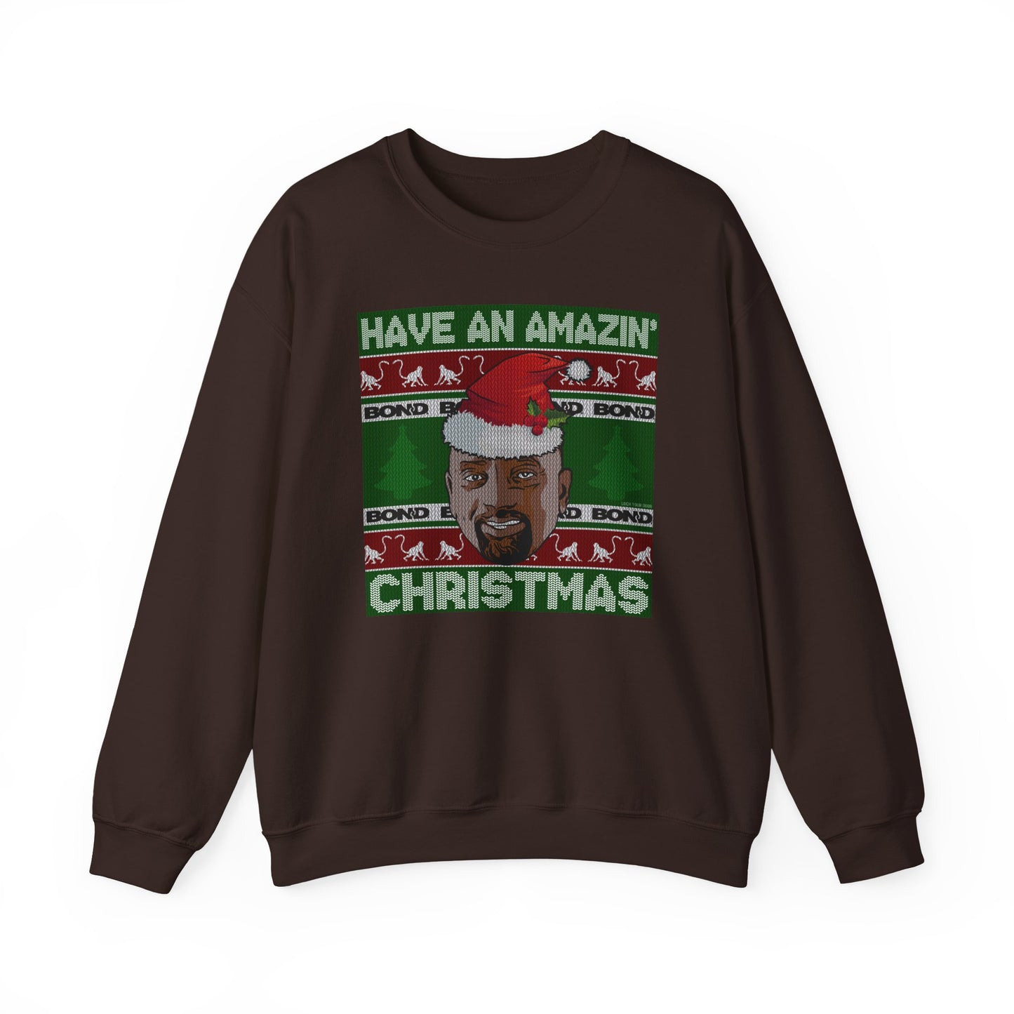 Have an Amazin' Monkey Christmas Sweater | Gildan