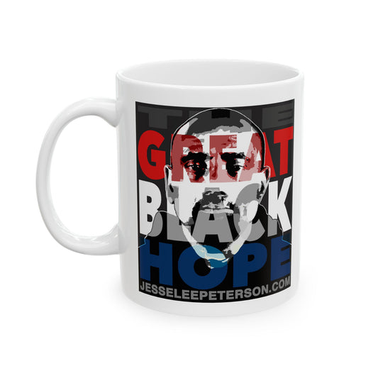 "Great Black Hope" | Ceramic Mug, (11oz, 15oz)