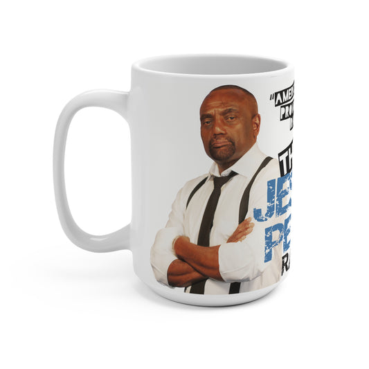 Jesse Lee Peterson Radio Show Mug - 15oz - Perfect for Talk Show Fans!