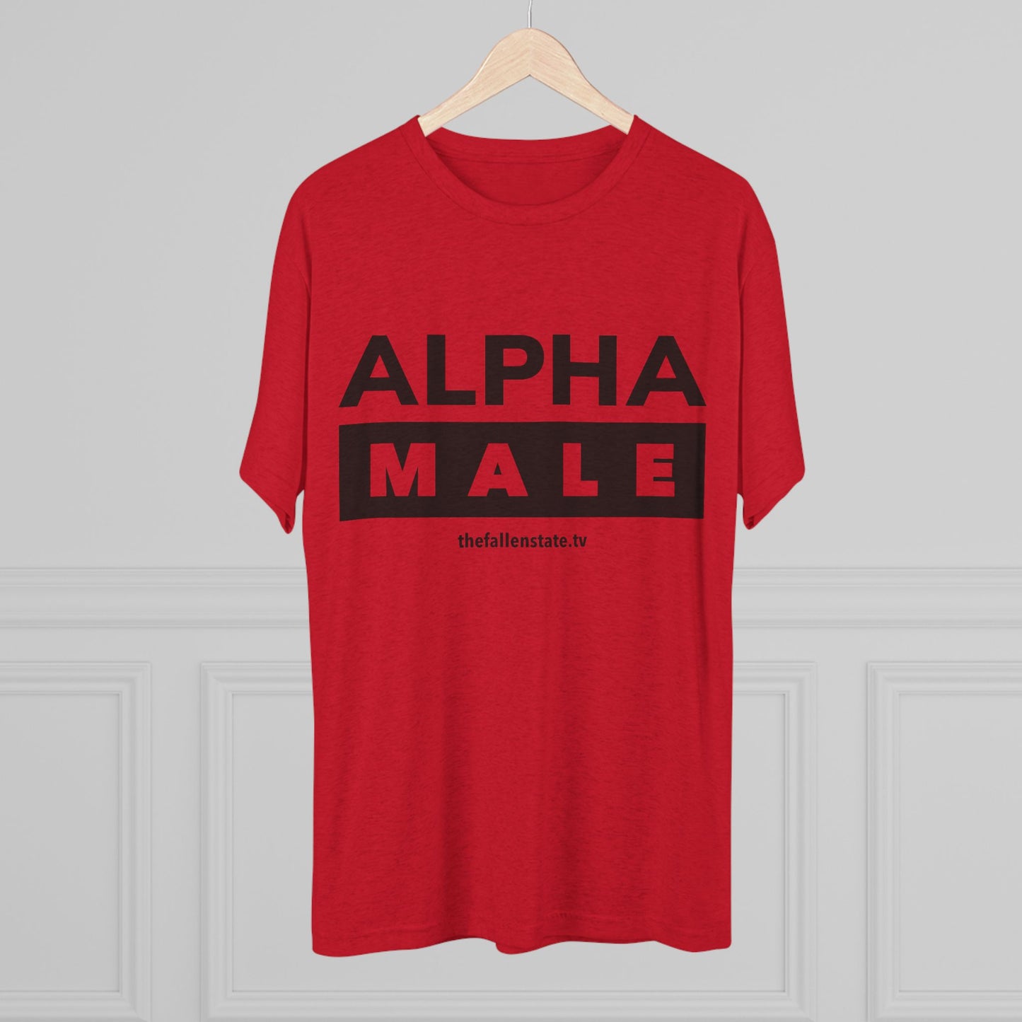 Alpha Male | Tri-Blend Crew Tee