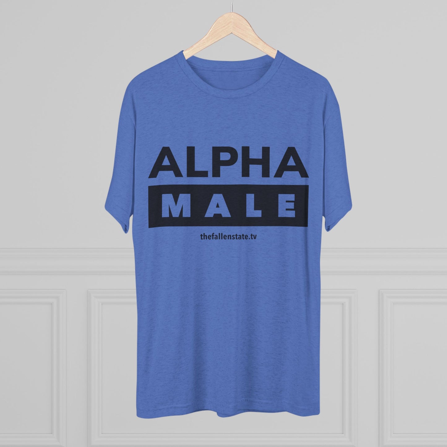 Alpha Male | Tri-Blend Crew Tee