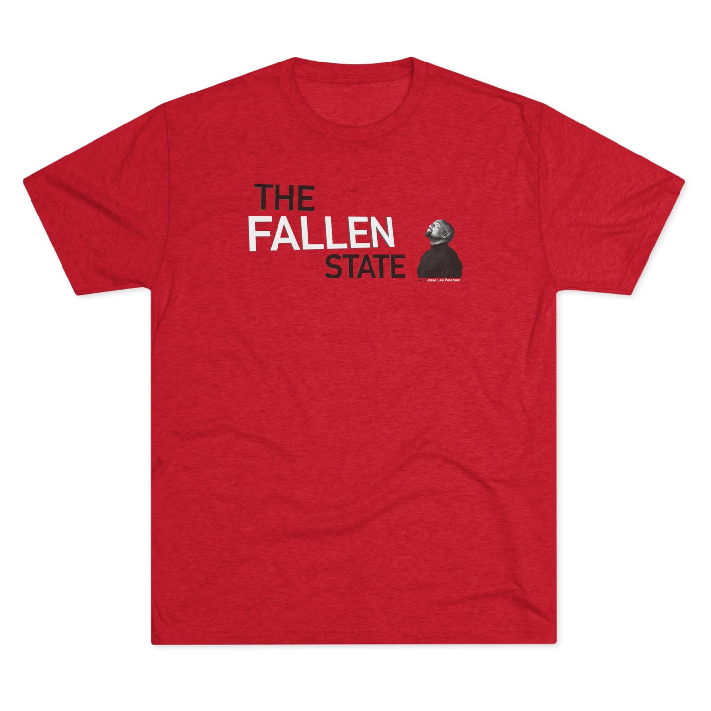 The Fallen State - Jesse Looking Up - Tri-Blend Crew Tee