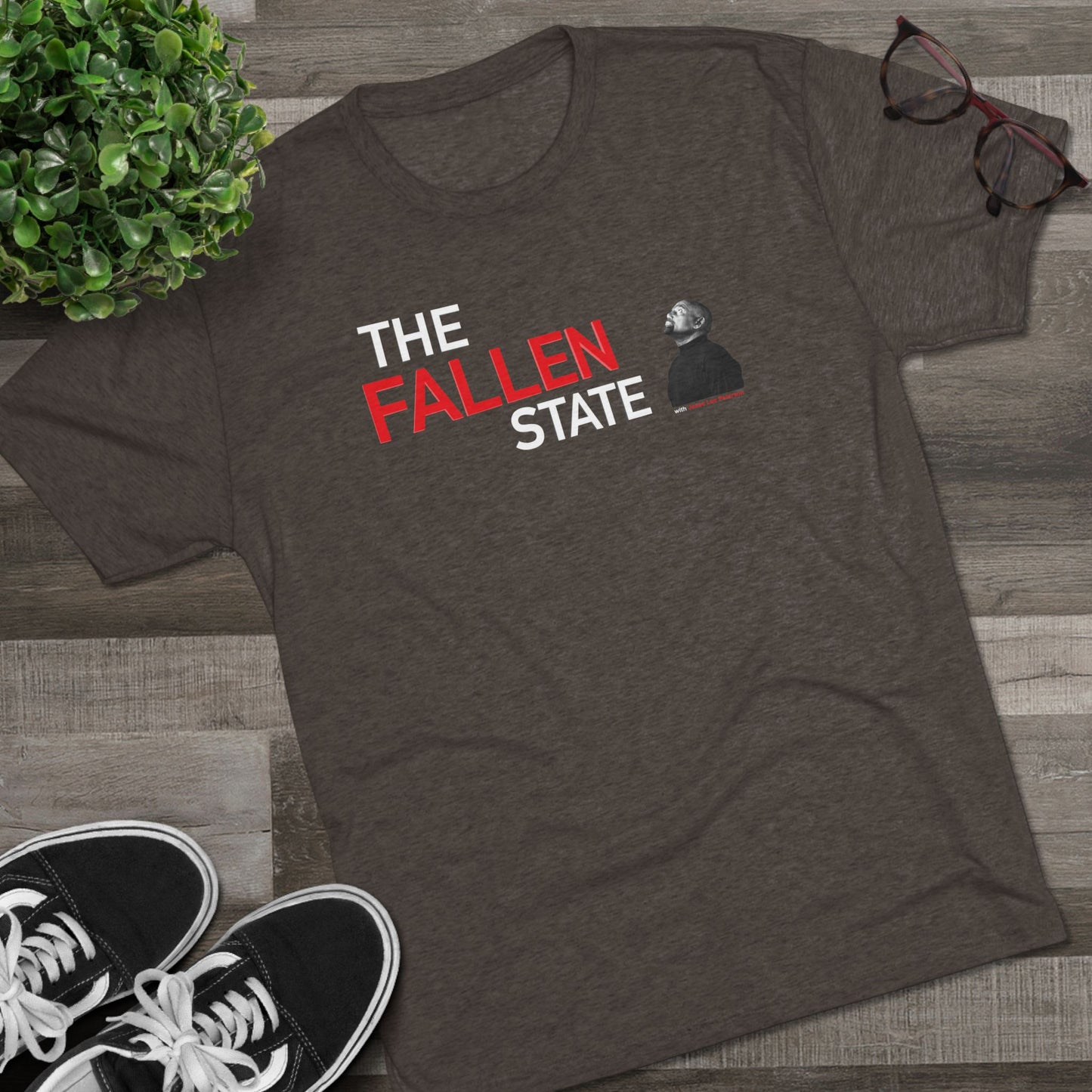 The Fallen State - Jesse Looking Up - Tri-Blend Crew Tee