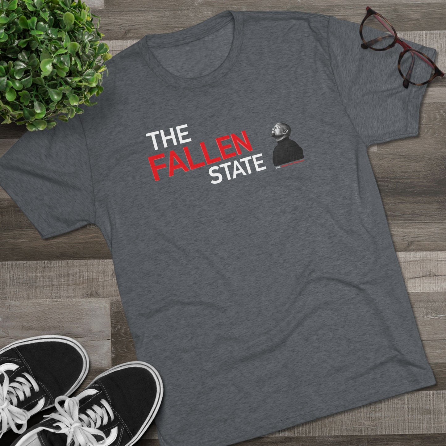 The Fallen State - Jesse Looking Up - Tri-Blend Crew Tee