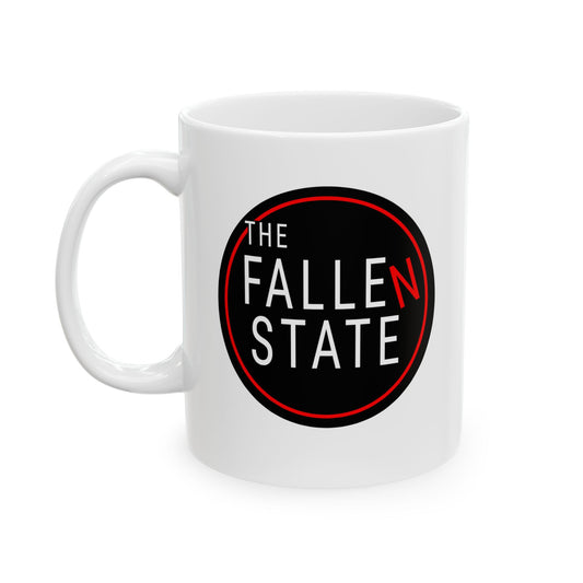 The Fallen State White Ceramic Mug