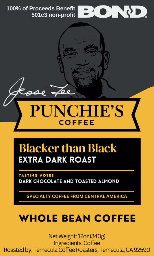 Punchie's Coffee - Blacker Than Black - FREE SHIPPING