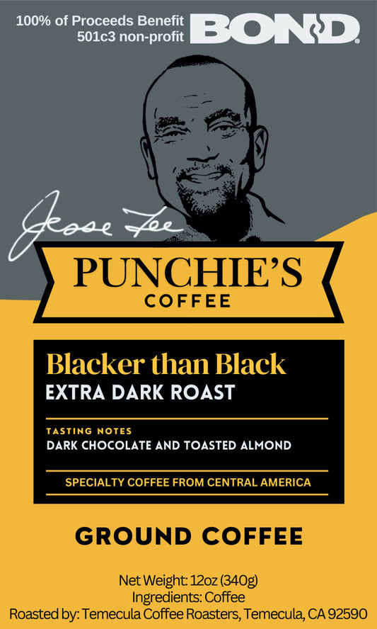 Punchie's Coffee - Blacker Than Black - FREE SHIPPING